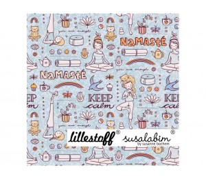 Bio Jersey Lillestoff - Yoga Namasté